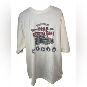 Friday The 13th Camp Crystal Lake Tshirt Men’s Sz 3X  Warner Bros Studio Tour
